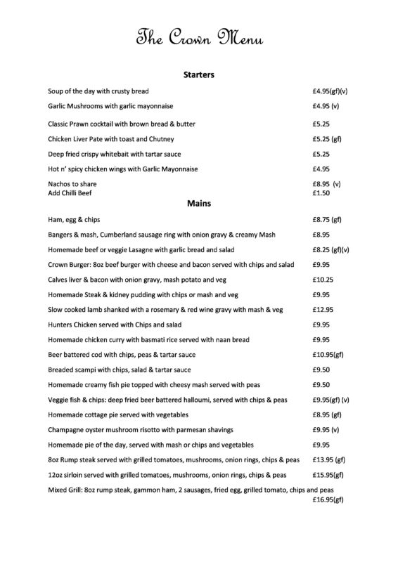 Crown Menupage0 Crown Acton